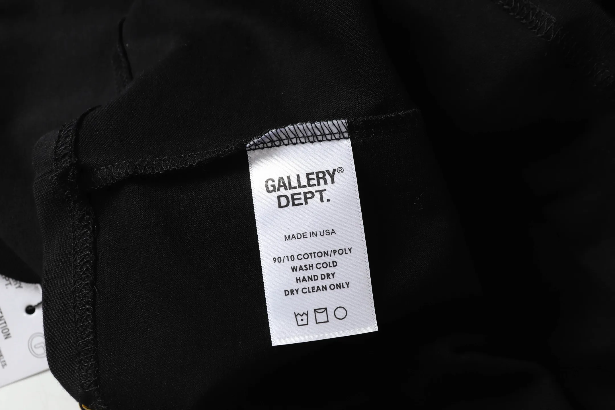 GALLERY.DEPT Summer new short-sleeved model number: D3306P110 Color: black apricot Size: S M L XL